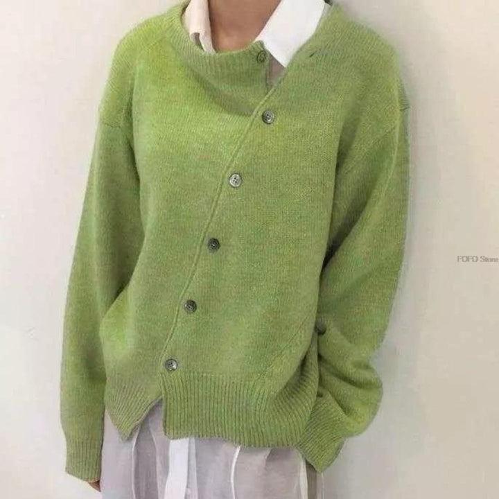 Ellie - Elegant Slim Fit Knit Cardigan for Winter